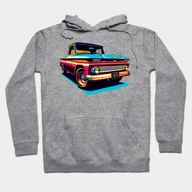 Chevy pickup Hoodie by Vehicles-Art